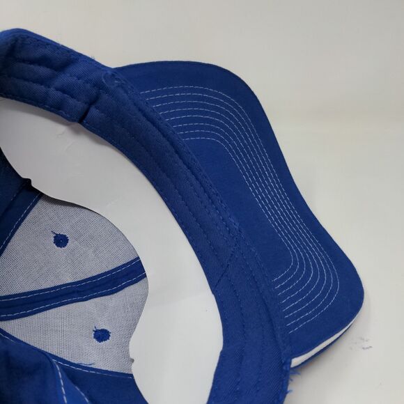 Fastenal Men's Strapback Hat Blue Adjustable Embroidered Logo Official - Picture 10 of 12